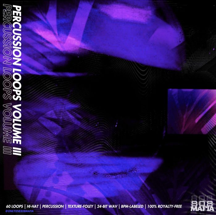 Drumify Onlyxne 808 Mafia – Percussion Loops Vol. III