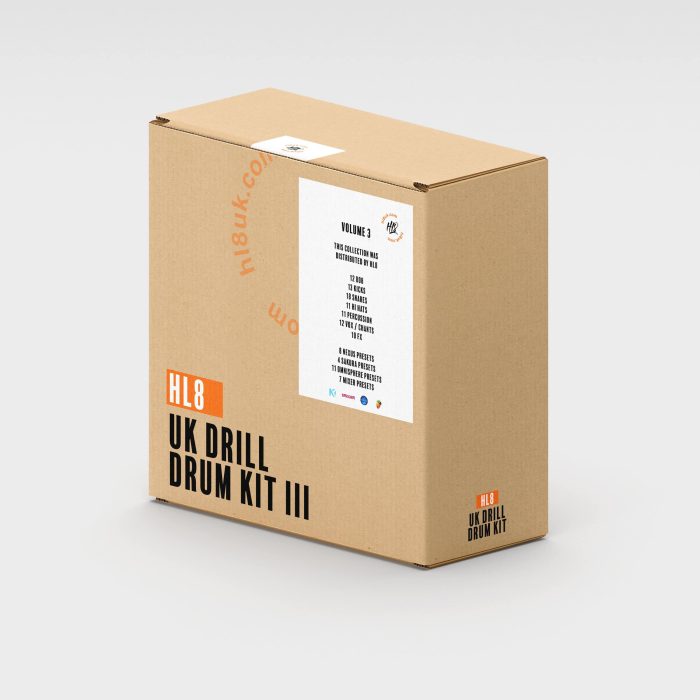 HL8 UK DRILL DRUM KIT VOL 3