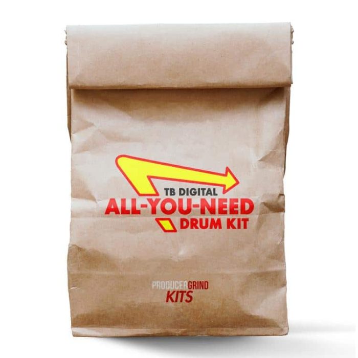 Producergrind TB Digital All You Need Drum Kit Bonus Sample Pack