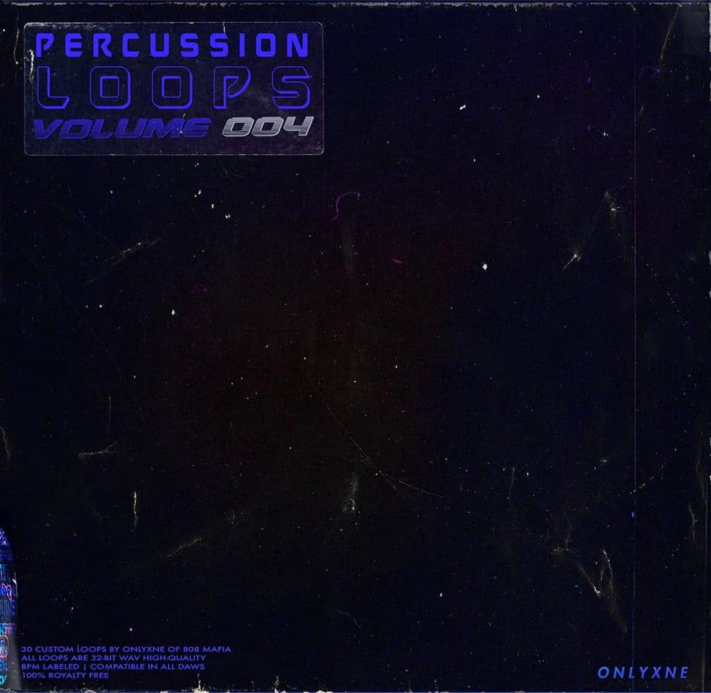 Onlyxne 808MAFIA - Percussion Loops - volume. 4