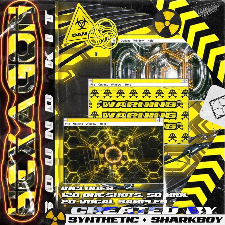 Synthetic x sharkboy - Hexagon Sound Kit