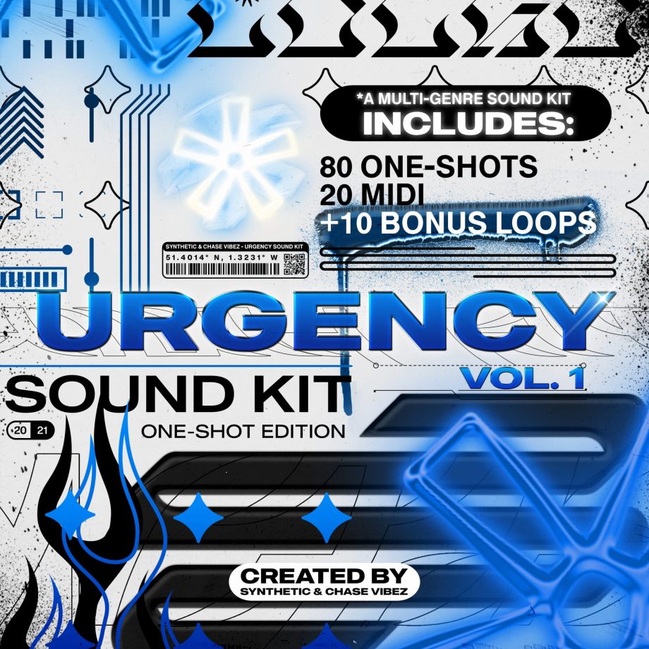 Drumify ChaseVibez Synthetic Urgency One Shot Kit scaled