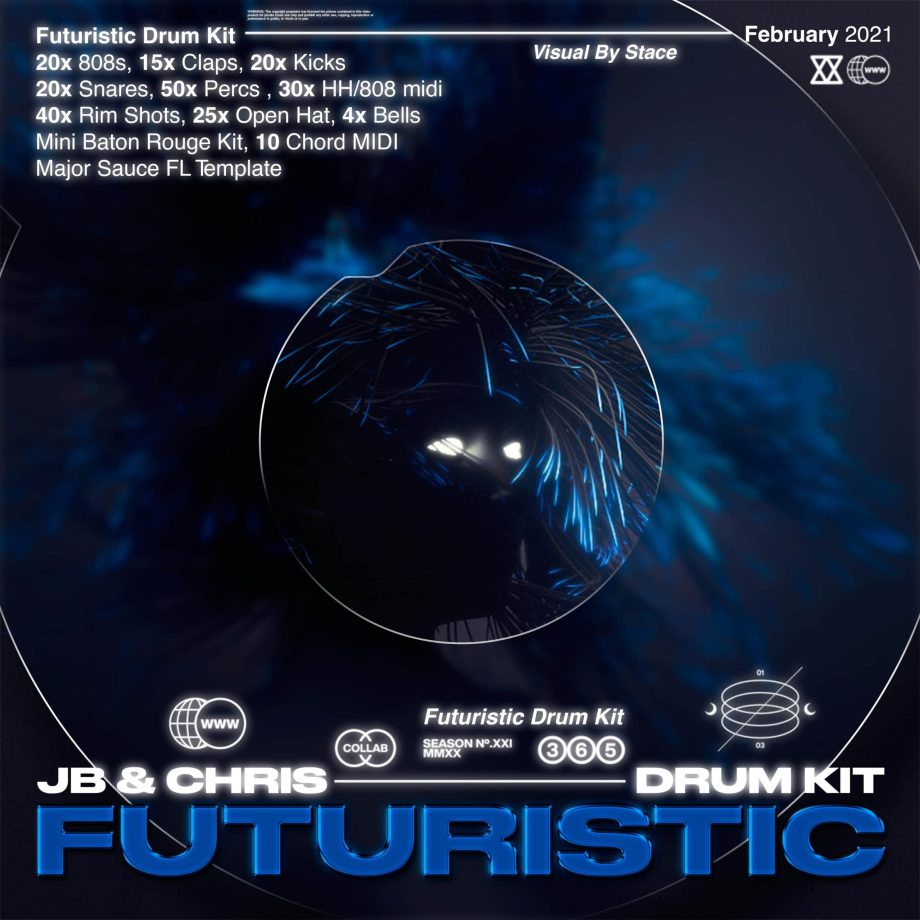 jbsaucedup x chrisgotsauceee - Futuristic Drum Kit