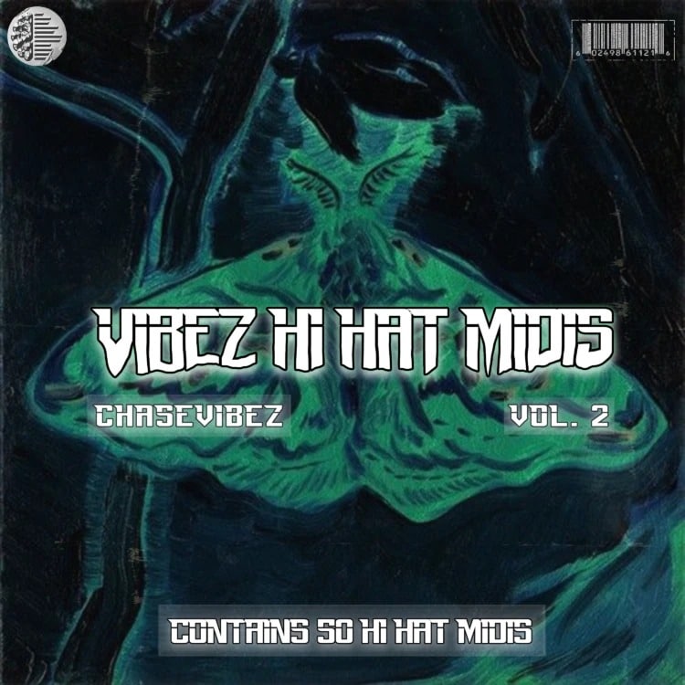 Drumify - Chase Vibez – Vibez Hi Hat Midi Vol.2 (Midi Kit)