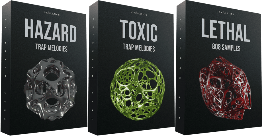 Cymatics Trap melodies bonus 808 pack