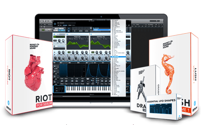 Rocket Powered Sound - Riot For Serum - Image 1