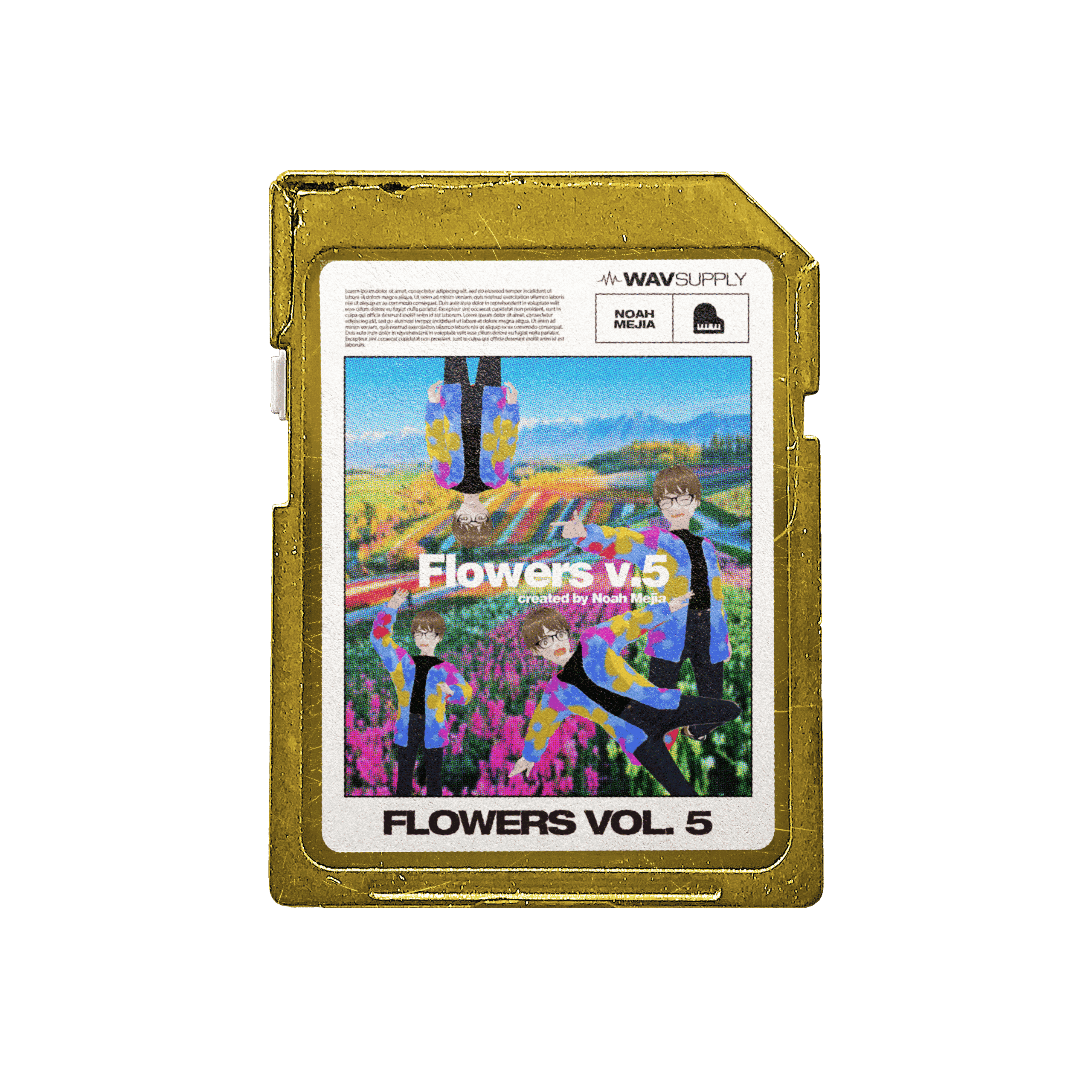 Noah Mejia – Flowers Vol. 5 One Shot Kit