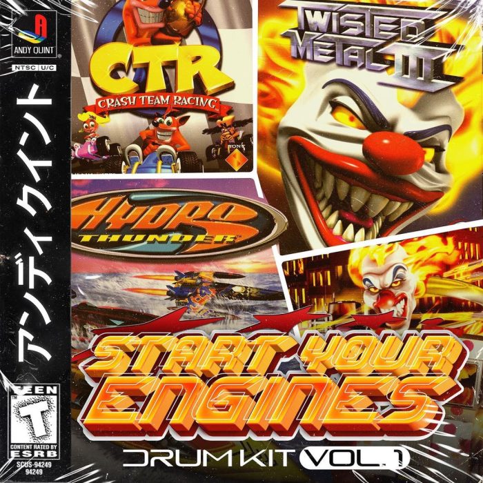 Andy Quint - Start Your Engines! Drum Kit Vol. 1 (PS1 Edition) - Image 1