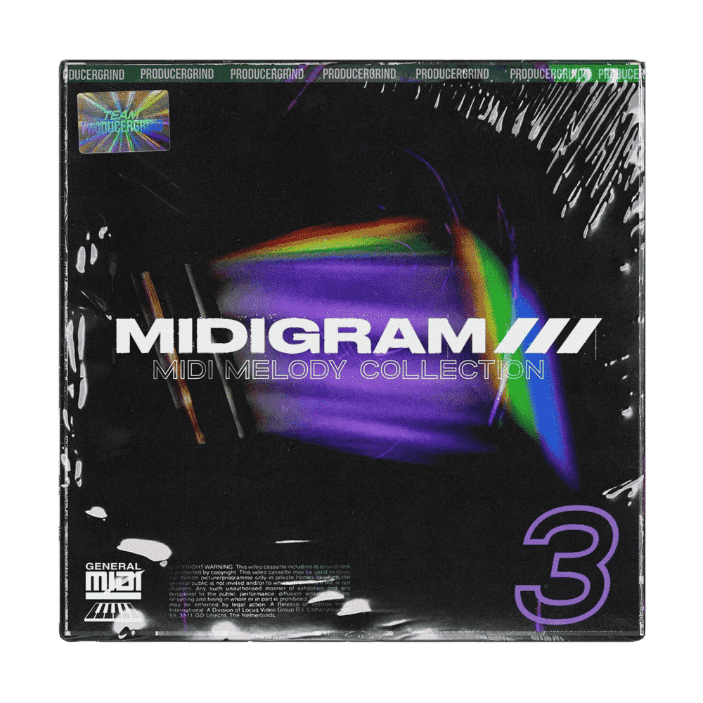 Producergrind - Midigram Melody Collection Vol 3