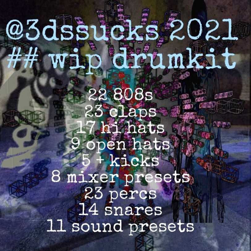 3dssucks ## wip drumkit