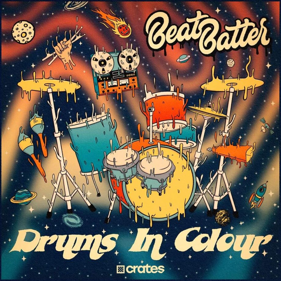 Beat Batter Drums In Colour
