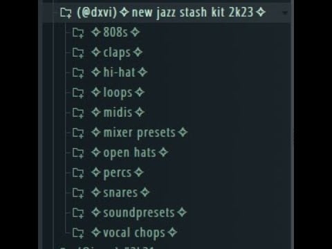 Dxvi - New Jazz Stash Kit 2k23