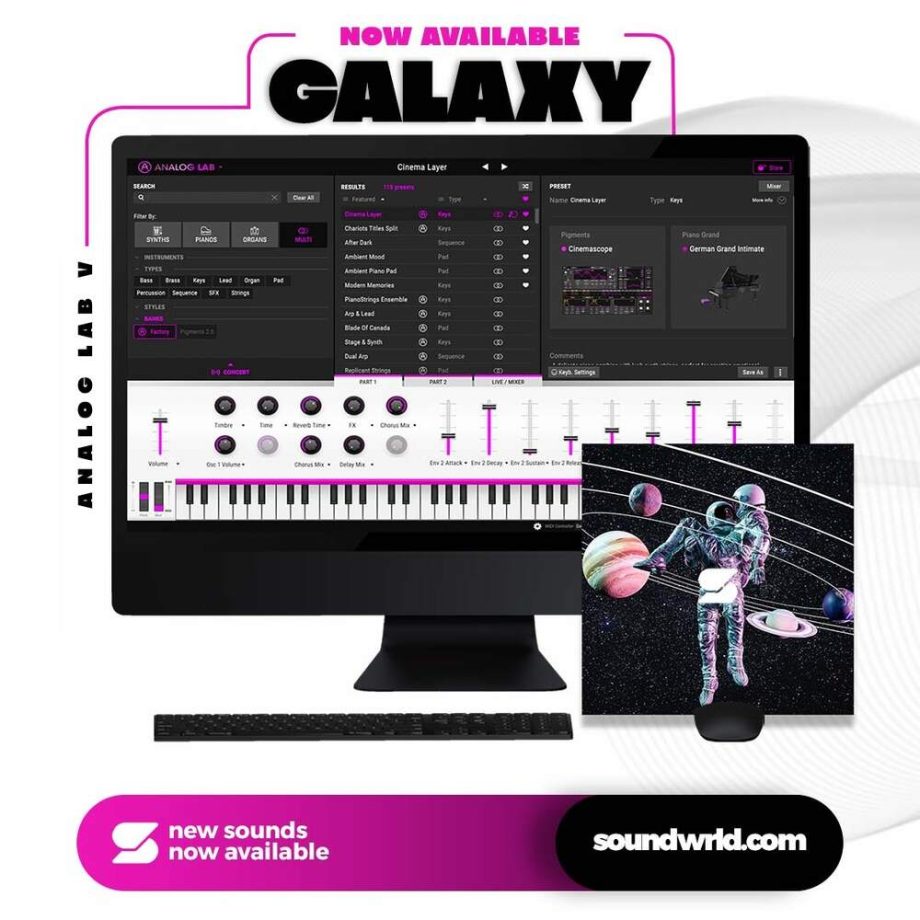 Soundwrld - Galaxy (Analog Lab V Bank)