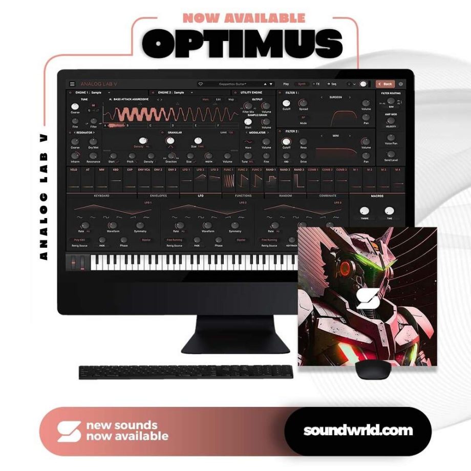 Soundwrld Optimus Analog Lab V Bank