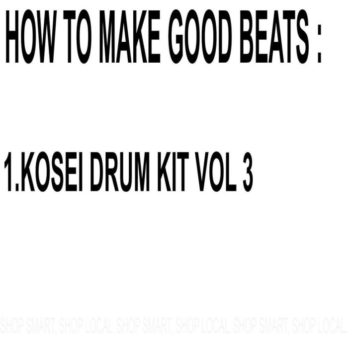 Kosei - Drum Kit Vol 3